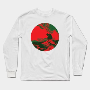 Texas Style Lone Surfer Long Sleeve T-Shirt